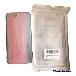 iPhone 7/8+ Case, Holographic Design for iPhone- Brand New